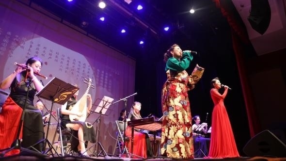 圖為演出場(chǎng)景。拉巴特中國(guó)文化中心供圖