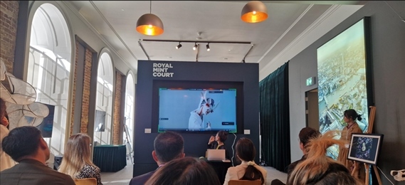 中英青年數(shù)字創(chuàng)意產(chǎn)學(xué)交流會現(xiàn)場。逸麟 攝