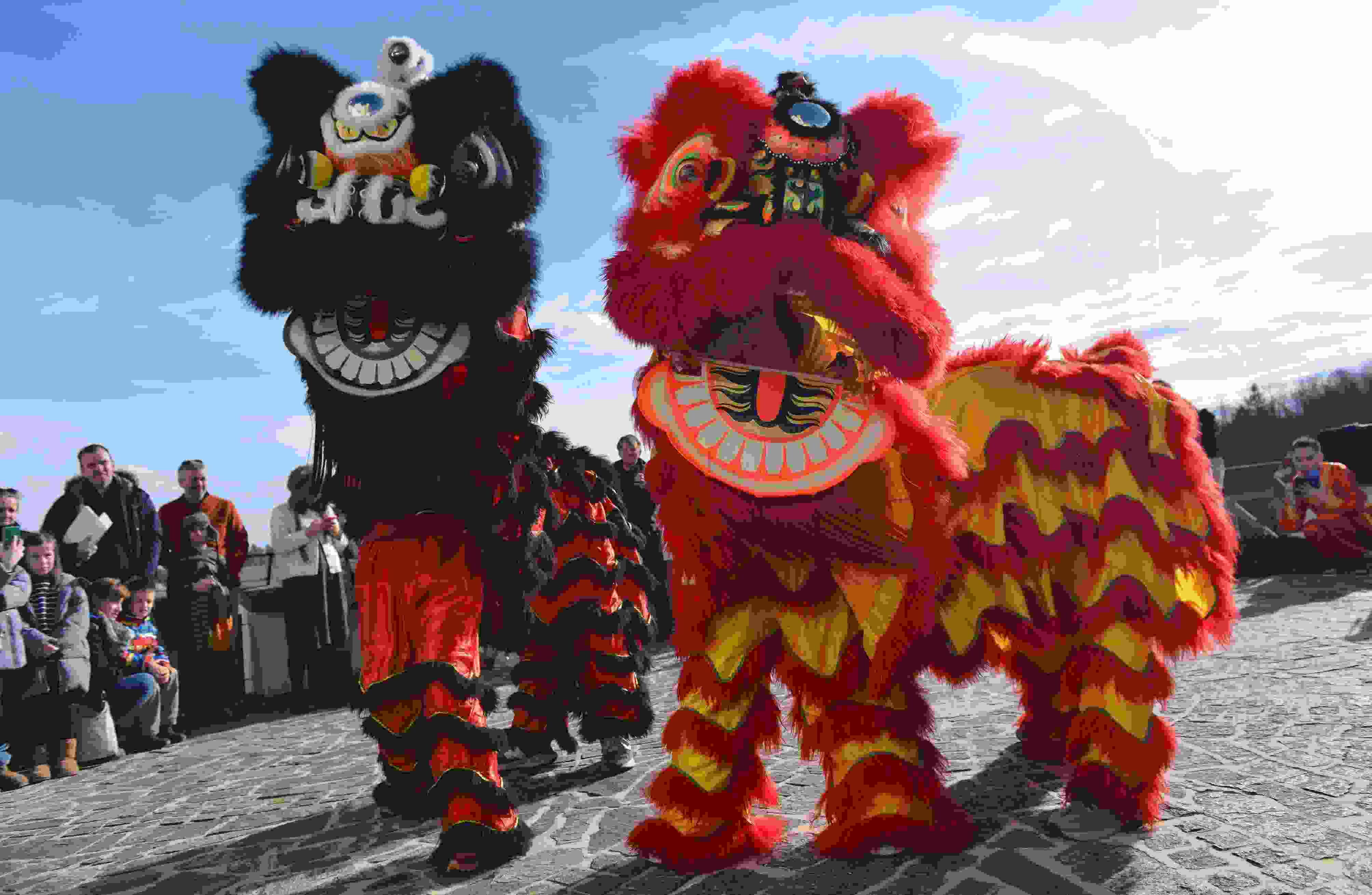 △當(dāng)?shù)貢r(shí)間2024年2月4日，克羅地亞克拉皮納，薩格勒布大學(xué)孔子學(xué)院舉辦一系列活動(dòng)，迎接中國(guó)農(nóng)歷龍年春節(jié)。