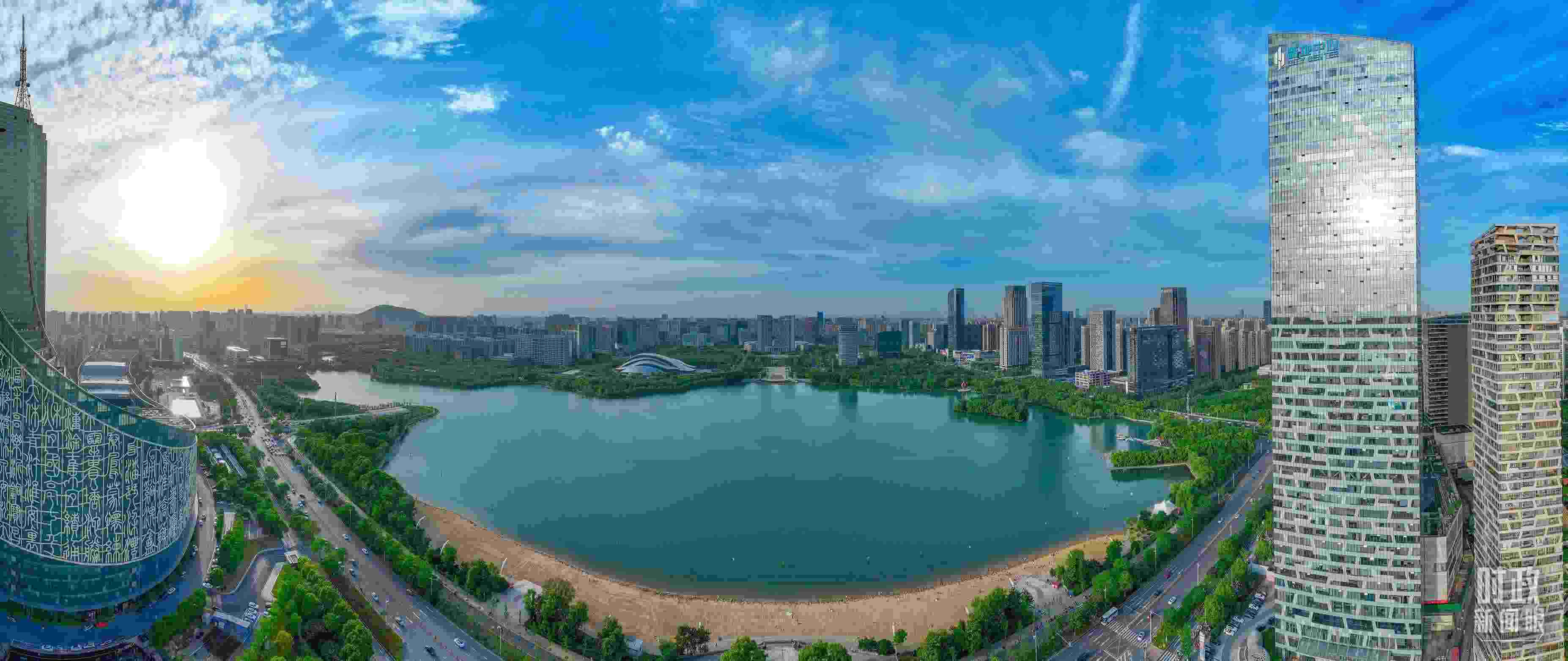 △安徽省合肥市。（合肥市蜀山區(qū)融媒體中心葛慶釗供圖）