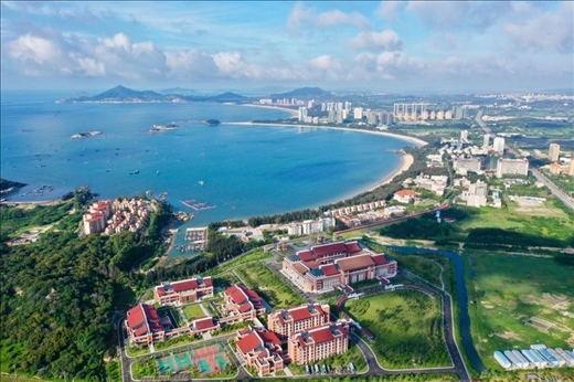 東山縣（無人機(jī)拍攝）。