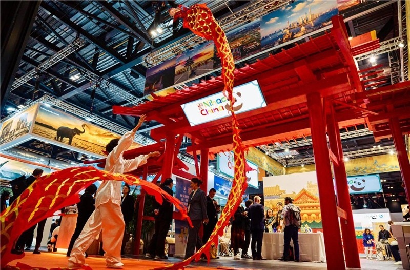 2024世界旅游交易會(huì)“中國(guó)館”現(xiàn)場(chǎng) 楊浩鵬