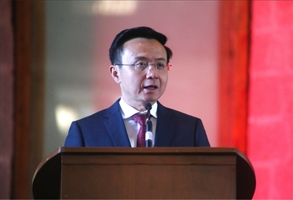 張潤致辭。主辦方供圖