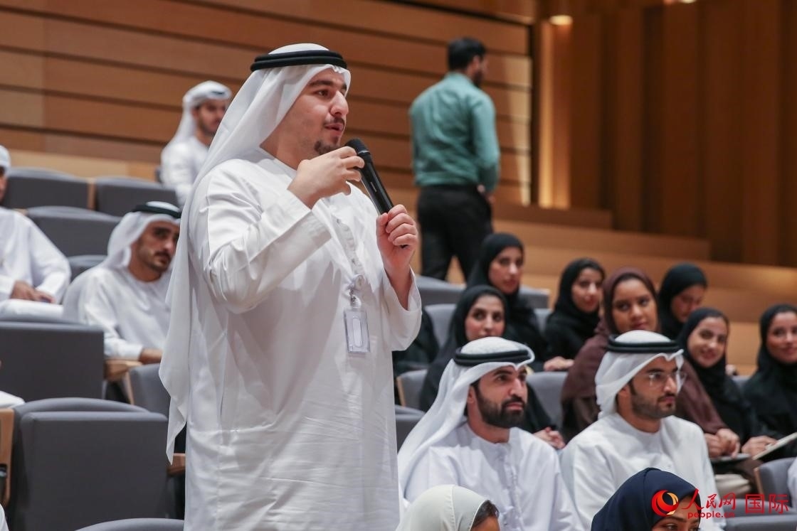 觀眾提問。人民網(wǎng) 塔里克·易卜拉欣攝