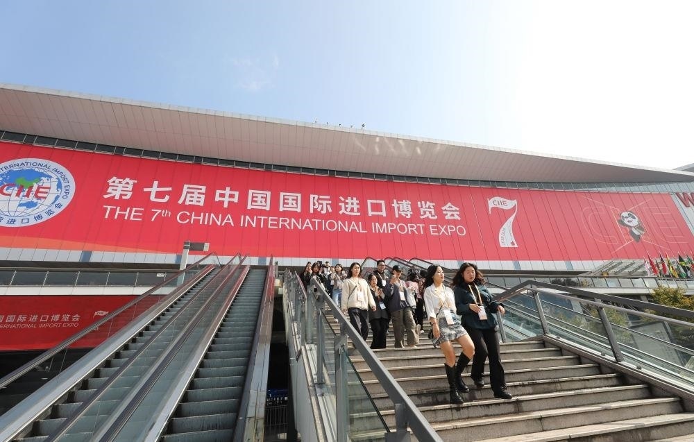 第七屆進(jìn)博會(huì)按年計(jì)意向成交額超八百億美元。