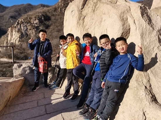 登山隊員供圖。