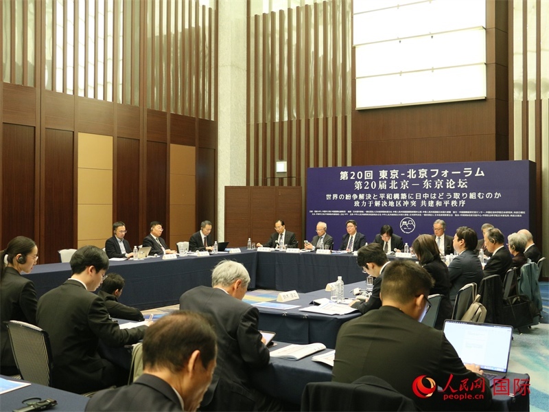 和平秩序分論壇現(xiàn)場(chǎng)。人民網(wǎng) 許可攝