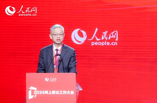 寧夏回族自治區(qū)銀川市委社會工作部副部長李卒作實(shí)踐分享。人民網(wǎng) 鄂智超攝