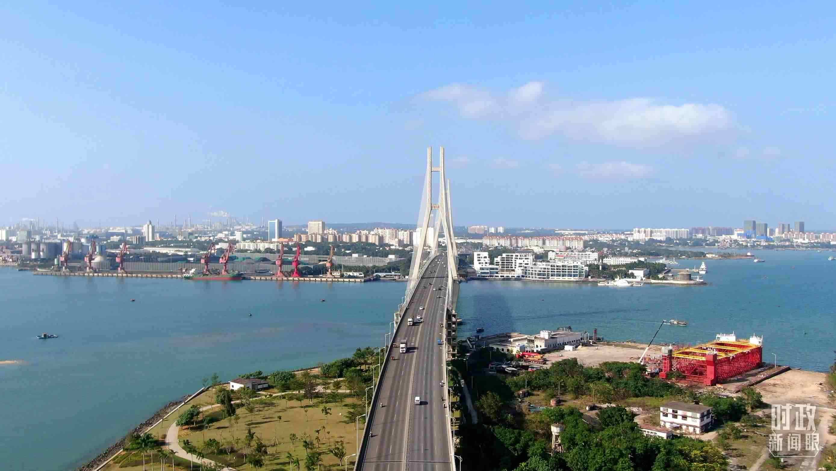 海南洋浦經濟開發(fā)區(qū)。（總臺記者葉飛提供）