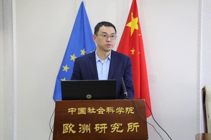 社會科學文獻出版社副總編輯童根興作開幕式致辭。吳迪攝