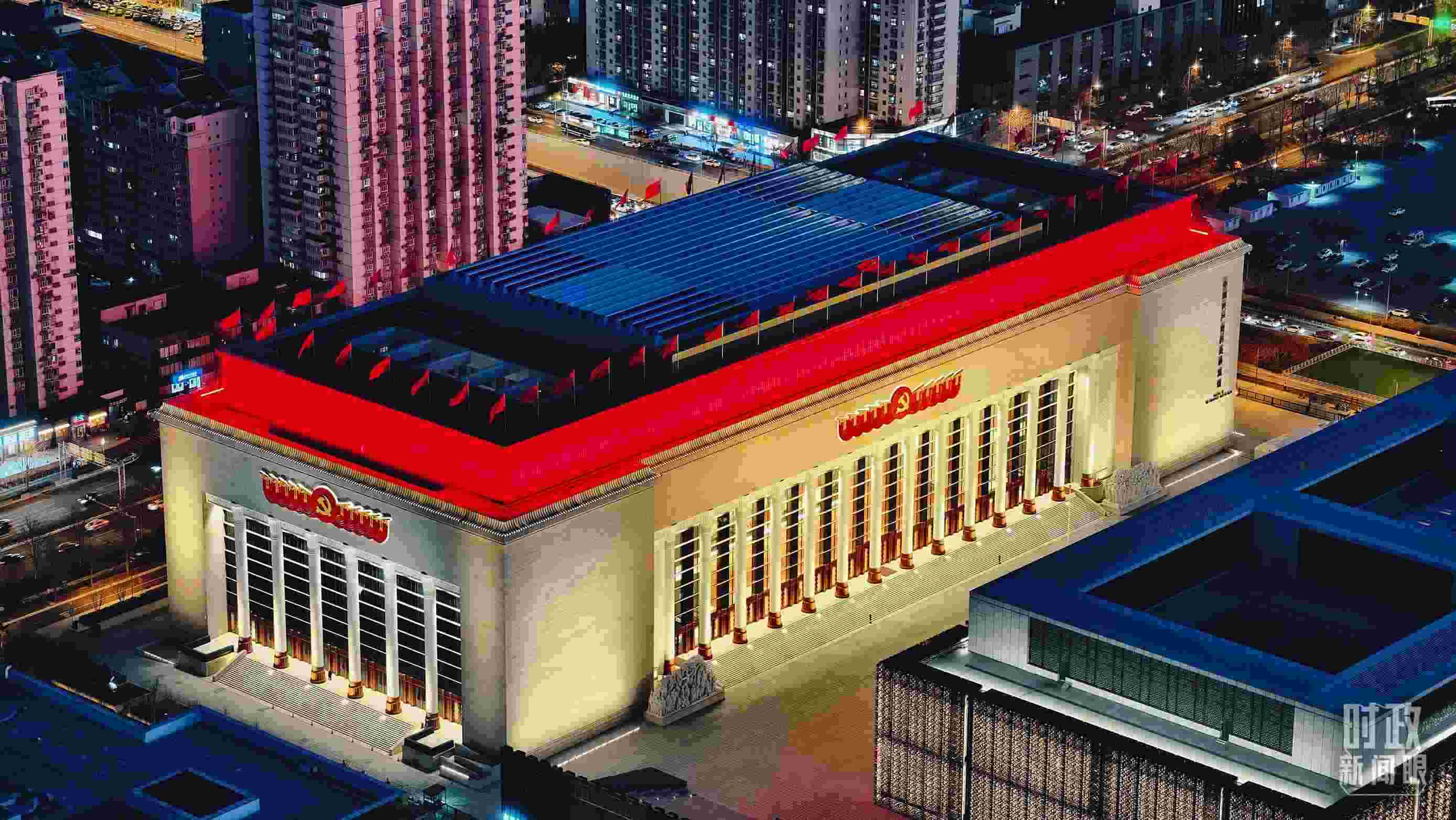 △中國共產(chǎn)黨歷史展覽館。（總臺央視記者張宇拍攝）