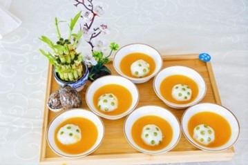 參賽作品“白雪尋蓮”。主辦方供圖