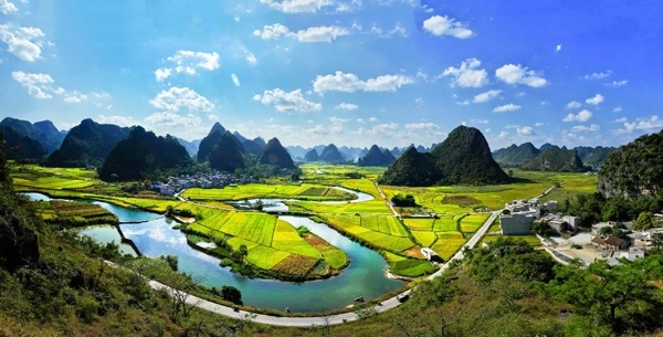 廣西天等都康田園風(fēng)光。主辦方供圖