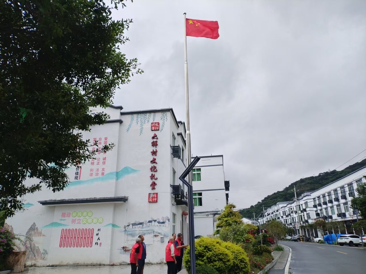 永興村一景（永興現(xiàn)為六祥行政村下的自然村之一）。蒼南縣金鄉(xiāng)鎮(zhèn) 供圖