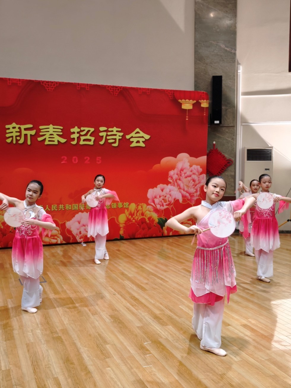 兒童舞蹈表演。中國(guó)駐哥德堡總領(lǐng)館供圖