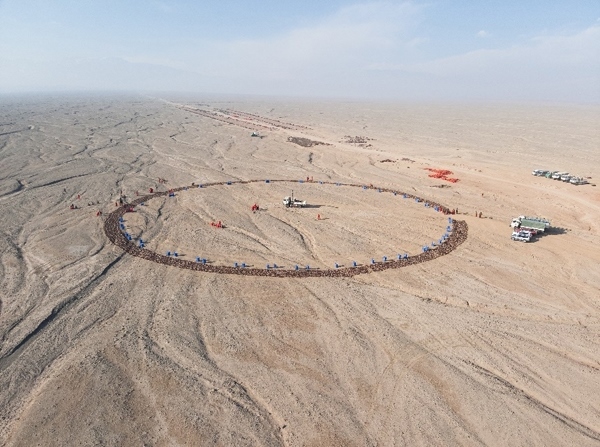 無(wú)線節(jié)點(diǎn)儀器檢測(cè)現(xiàn)場(chǎng)。受訪者供圖