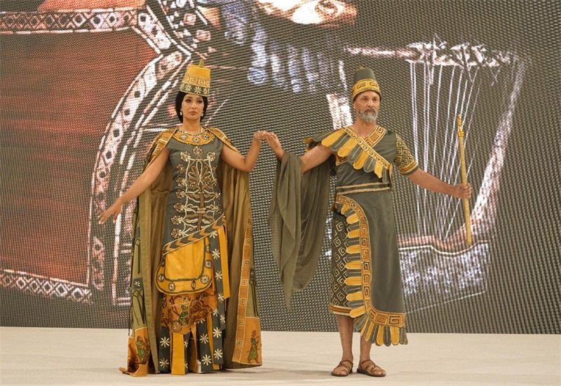 伊拉克時(shí)尚館舉辦的時(shí)裝展。伊拉克時(shí)尚館供圖