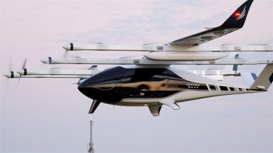 電動垂直起降飛行器M1。受訪者供圖