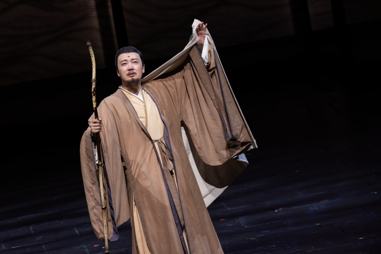 《蘇堤春曉》演出現(xiàn)場(chǎng)。國(guó)家話劇院供圖