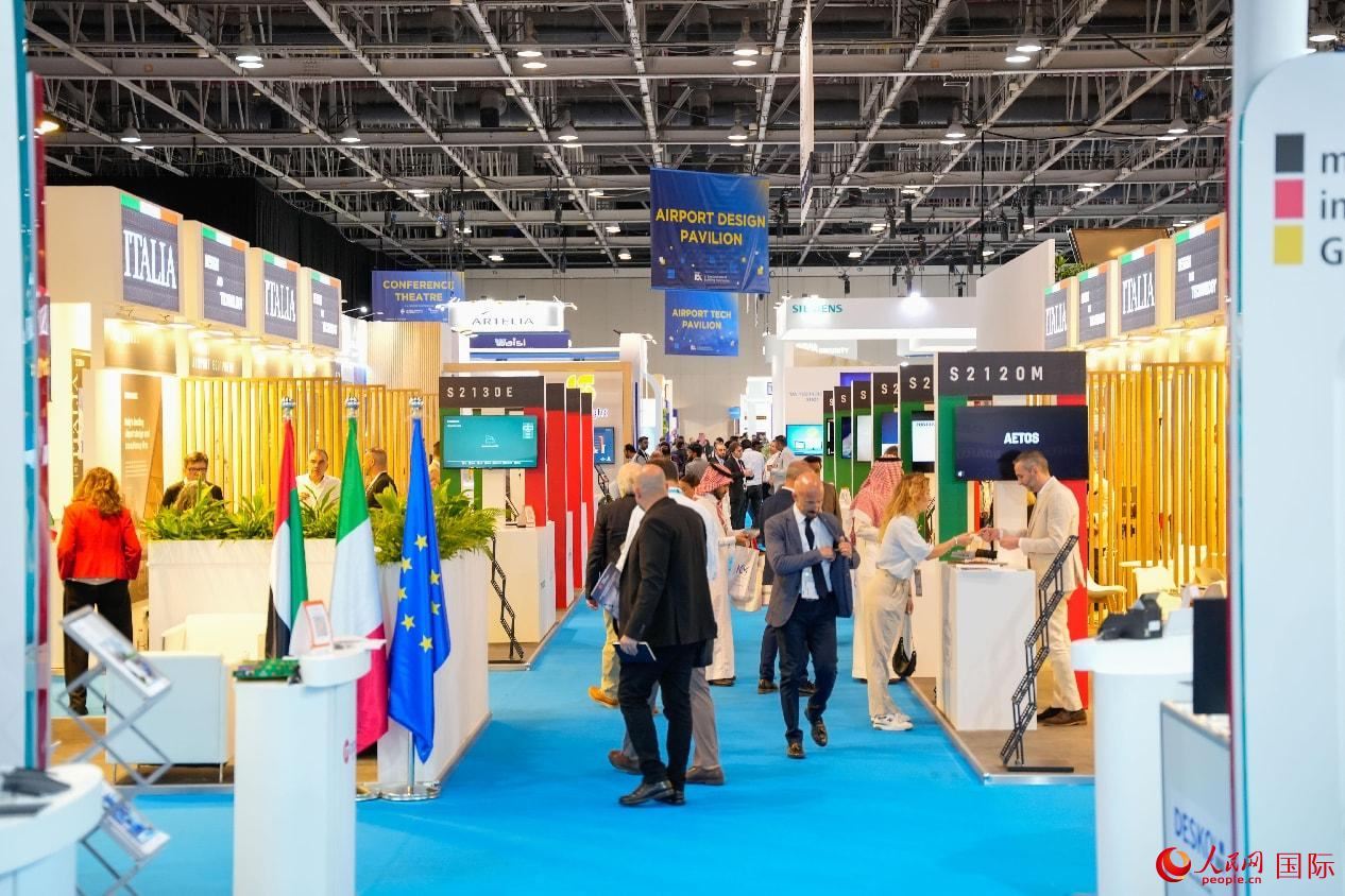 展會(huì)一景。人民網(wǎng)塔里克·易卜拉欣攝