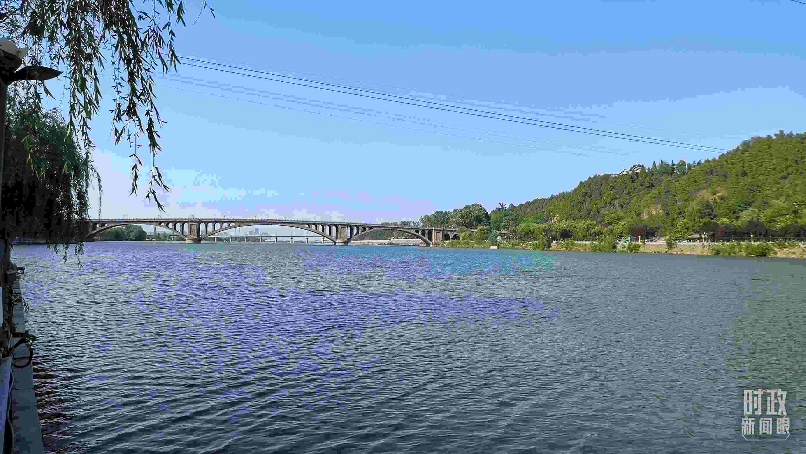 △伊河。（總臺央視記者范一鳴拍攝）