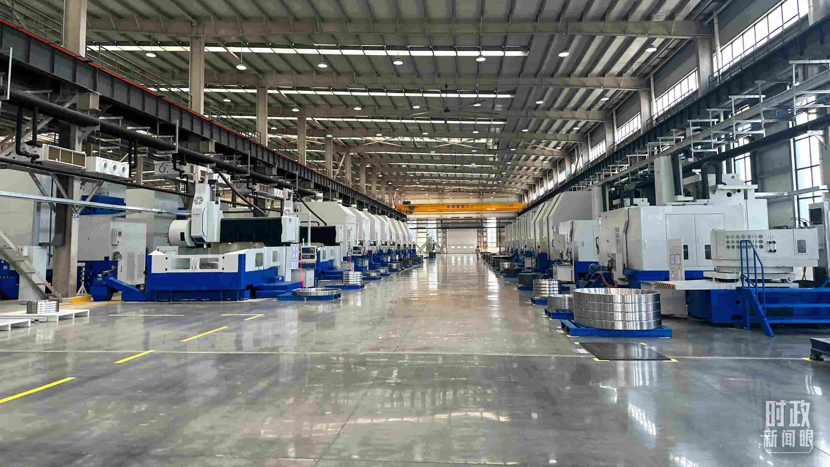 △洛軸智能工廠。（總臺央視記者趙化拍攝）