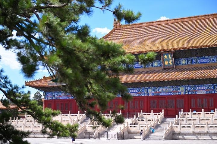 2023年7月8日拍攝的太廟享殿（也稱(chēng)前殿）。